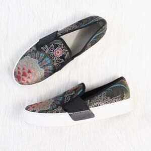 1. State Waylon Peacock Brocade Tapestry Slip On Sneaker Platform Anthropologie